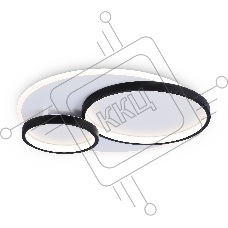 Светильник Ambrella light FA7719 WH/BK белый/черный 3000K-6400K 64W 490*470*90 (ПДУ РАДИО 2.4G)