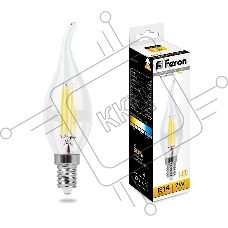 Лампа светодиодная FERON LB-67 (25727) 7W 230V E14 2700K