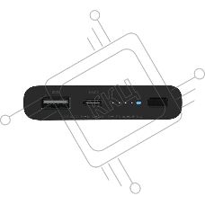 Аккумулятор внешний Xiaomi Mi 10000mAh 10W Wireless Power Bank BHR5460GL (756184)