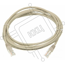 Кабель Патч-корд Lanmaster UTP TWT-45-45-3.0/6-GY вилка RJ-45-вилка RJ-45 кат.6 3м серый ПВХ (уп.:1шт)