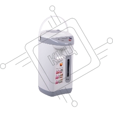 Термопот Maxwell MW-1056 (GY) Мощность 730 Вт, Повторное кипячение, 3 способа подачи воды