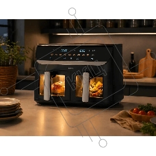 Аэрогриль Haier HAF-702 2300Вт черный (FZ03Q9M01RU)