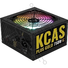 Блок питания Aerocool / Formula KCAS PLUS GOLD 750W (750W, ATX v2.4, APFC, Fan ARGB 12cm, 80+ Gold, Retail)