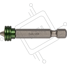 Бита KRAFTOOL ЕХPERT 26128-2-50-1  с магнитным держателем-ограничителем E 1/4'' PH2 50 мм 1 шт