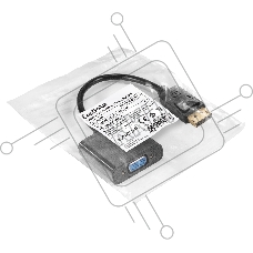 Кабель-переходник DisplayPort-VGA ExeGate EX-DPM-VGAF-0.2 (20M/15F, 0,2м) Кабель-переходник DisplayPort-VGA ExeGate EX-DPM-VGAF-0.2 (20M/15F, 0,2м)