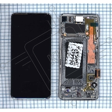 Дисплей для Samsung Galaxy S10 SM-G973F/DS белый
