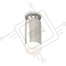 Светильник Ambrella Light XS6325081 PSL/FR серебро полированное/белый матовый MR16 GU5.3 (N6903, C6325, N6248)