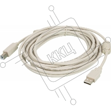 Кабель USB2.0 Ningbo USB A (m)/USB B (m) 5м феррит.кольца