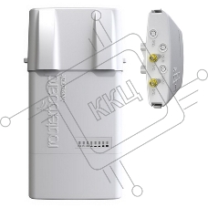 Точка доступа MikroTik RB912UAG-5HPnD-OUT BaseBox 5 (RouterBOARD 912UAG with 600Mhz Atheros CPU, 64MB RAM, 1xGigabit LAN, USB, miniPCIe, built-in 5Ghz 802.11a/n 2x2 two chain wireless with two RP-SMA connectors, Ro