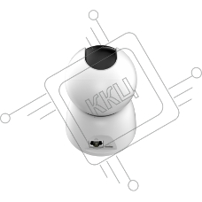 Мини-PT IP-видеокамера DAHUA DH-IPC-H3BP-0360B с Wi-Fi 2.4ГГц 3Мп, 1/3.2” CMOS, объектив 3.6мм, обнаружение людей, ИК 10м, микрофон, динамик