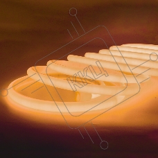 Светодиодная лента термостойкая для сауны и бани General Lighting Systems 14,4Вт/м, 1200Лм/м GLS-2835-180-14.4-12-IP68-NTS-O (502184)