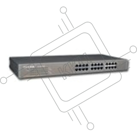 Сетевой коммутатор  TP-Link SMB TL-SF1024 Коммутатор 24-port 10/100M Switch, 1U 19-inch rack-mountable steel case