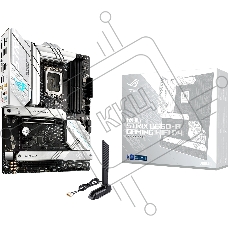 Материнская плата ASUS ROG STRIX B660-A GAMING WIFI D4, LGA 1700, Intel B660, 4xDDR4, 4xSATA, 3xM.2, 1xPCIe 5.0 x16, 1xPCIe 3.0 x4, 2xPCIe x1, 1xHDMI, 1xDP, 1x 2.5Gb LAN, 4xUSB 2.0, 2xUSB 3.2 Gen 1, 1xUSB-A 3.2 Gen 2, 1xUSB-C 3.2 Gen 1, 1xUSB-C 3.2 Gen 2x