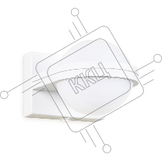 Настенный светодиодный светильник Ambrella light FW555 SWH белый песок LED 3000K 5W 80*80*138