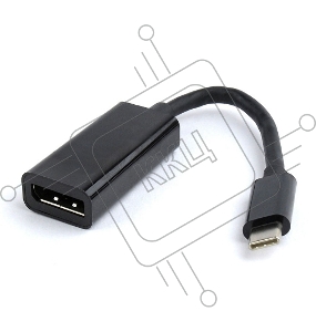 Переходник Cablexpert USB Type-C/DisplayPort, 15см, пакет (A-CM-DPF-01)