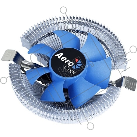 Кулер Aerocool Verkho I , до 90W, PWM 4pin, 1200-2500 PRM, LGA 1150/1151/1155/1156/775, 103x103x45mm, 8cm fan