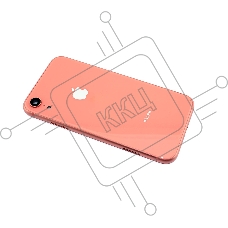 Задняя крышка (корпус) в сборе с рамкой для Apple iPhone XR coral