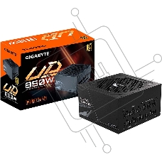 Блок питания Gigabyte ATX 850W GP-UD850GM 80+ gold 24+2x(4+4) pin APFC 120мм fan 8xSATA Cab Manag RTL