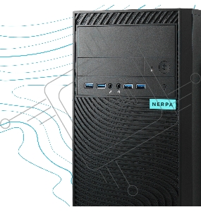 Персональный компьютер NERPA BALTIC I340 MT  Intel Core i3 12100(3.3Ghz)/8192Mb/256SSDGb/noDVD/Int:Intel UHD Graphics 730/war 1y/4.5kg/black/noOS + 450W, Kbd&m