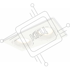 Комплект встраиваемого светильника Ambrella light XC7635001 SWH белый песок MR16 GU5.3 (C7635, N7010)