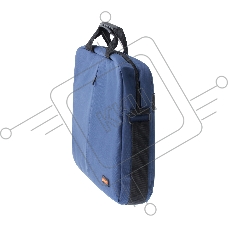Сумка ExeGate EX264613RUS Office F1590 Dark-Blue, темно-синяя, полиэстер, для ноутбуков до 15.6