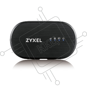 Портативный LTE Cat.4 Wi-Fi маршрутизатор Zyxel WAH7601 (вставляется сим-карта),  802.11n (2,4 ГГц) до 300 Мбит/с, поддержка LTE/4G/3G/2G, питание micro USB, батарея до 8 часов