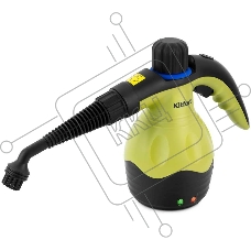 Пароочиститель ручной Kitfort KT-950 1000Вт черный/желтый
