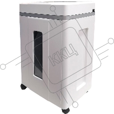 Шредер Office Kit S200TSCD 0,8x1 белый (секр.P-7) фрагменты 6лист. 25лтр. скобы пл.карты CD