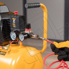 Компрессор Denzel воздушный DK1500/24,Х-PRO 1,5 кВт, 230 л/мин, 24 л 58063