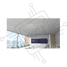Потолочный микрофонный массив для терминалов ВКС/Yealink CM50 Premium Dante Beamforming Ceiling Microphone/2-year AMS 1303096