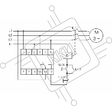 Реле контроля фаз CZF-310 (1 модуль; монтаж на DIN-рейке; 3х400/230+N 8А 1NO/NC IP20) F&F EA04.001.005