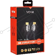 Кабель соединительный DISPLAY PORT v1.4, 8K@60Hz, 1m VCOM <CG634-1M>