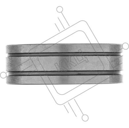 Подающий ролик, U профиль под алюминиевую проволоку 1,0-1,2 мм, 2 шт// Denzel