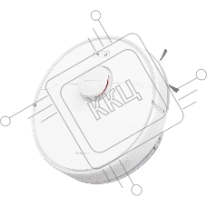 Робот-пылесос DreameBot Robot Vacuum and Mop F9 Pro White