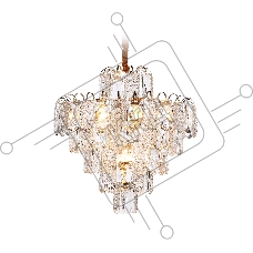 Светильник Ambrella light TR5233/12 SGD/CL/FR золото/прозрачный/белый матовый E27*12 max 40W D600*610