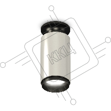 Светильник Ambrella Light XS6325100 PSL/PBK серебро полированное/черный полированный MR16 GU5.3 (N6902, C6325, N6121)