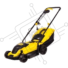 Газонокосилка CHAMPION EM3313 эл. Мощность 1300 Вт, Ширина среза 330 мм, Высота среза 25-65 мм, Объем травосборника 35 л, Вес 8,8 кг, Легкая, Удобная, Наличие разборной металлической рукоятки, Регулировка высоты среза.