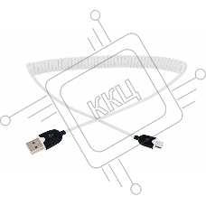 Кабель Rexant (18-4301) USB кабель универсальный microUSB шнур витой 1,5М белый 