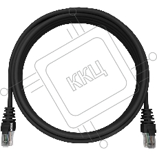 Патч-корд NTSS NTSS-PC-UTP-RJ45-5e-1.5-LSZH-BL NTSS-PC-UTP-RJ45-5E-1.5-LSZH UTP RJ-45 вил.-вилка RJ-45 кат.5E 1.5м черный LSZH (уп.:1шт) 26AWG