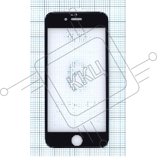 Защитное стекло 4D для Apple iPhone 6/6S черный