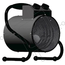 Тепловая пушка ZILON МИНИ-С ZTV-2С NI 2000Вт 9.5А 260м3/ч 250х315х245мм черный