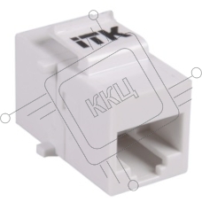Проходной адаптер кат.5E UTP, RJ45-RJ45, тип Keystone Jack  CS7-1C5EU  ITK