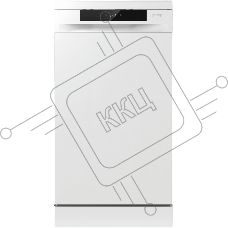 Посудомоечная машина, Gorenje GS531E10W, белая с черным, 44.8 см, 9 компл., 47 дБ, класс A++