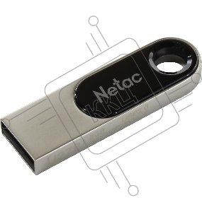 Флеш Диск Netac U278 8Gb <NT03U278N-008G-20PN>, USB2.0, металлическая матовая