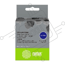 Картридж ленточный Cactus CS-LK4TBW черный шрифт, прозрачный фон (12 мм, 9 м) для Epson LW300/LW400/LW700/LW600P/LW1000P/K400/Z700/Z900