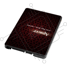 Накопитель SSD Apacer AS350X Panther, 2TB, SATA III, 2.5