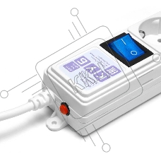 Сетевой фильтр Powercube SPG(5+1)-16B-3М-WHITE 3м (6 розеток) белый (коробка)