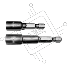 Насадка FIT 57938  для шурупов и болтов с 6-гранной головкой профи (d=8мм l=48 мм)