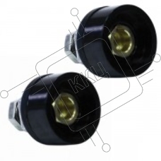 Розетка ELITECH 0606.014800  д/сварочного кабеля (Dx25) 2шт.