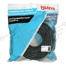 Кабель аудио-видео Buro HDMI (m)/HDMI (m) 15м. позолоченные контакты черный